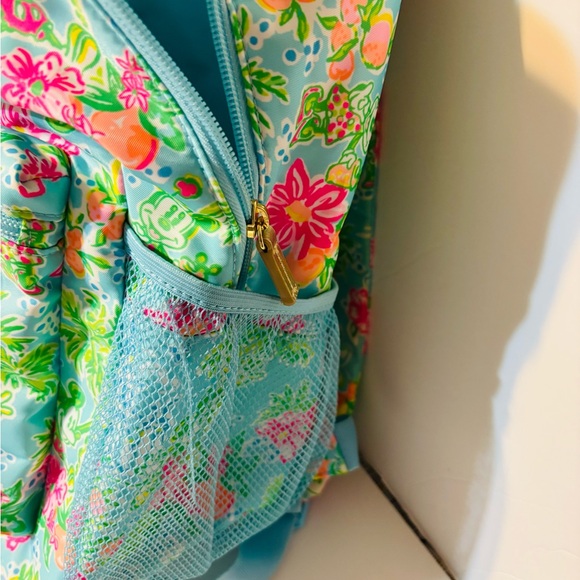 Disney Parks Collection x Lily Pulitzer Tropical Floral Backpack - Blue and Pink main image 4